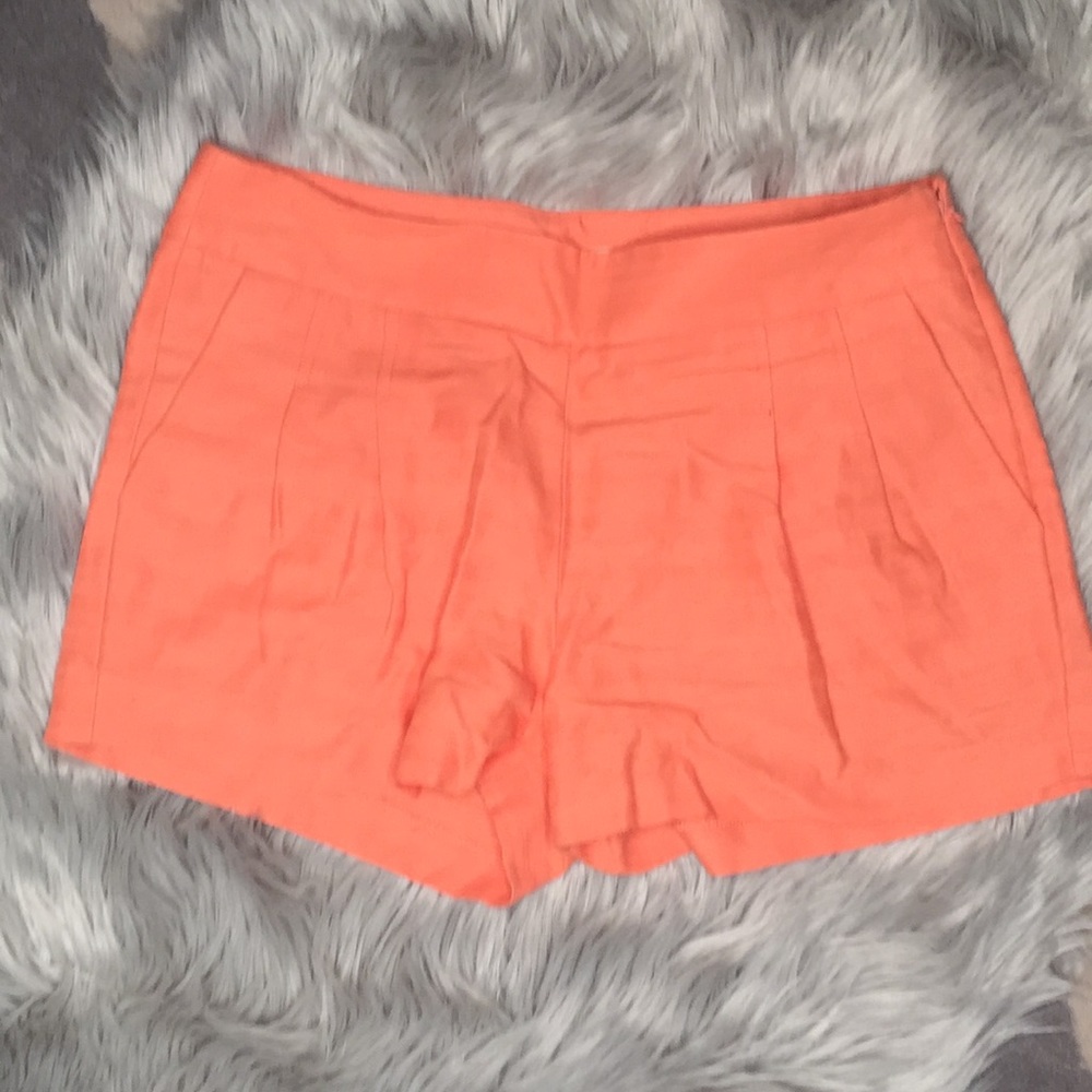 J. Crew creamsicle shorts